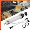 Upgrade 500ml Car Brake Fluid Extractor Oil Change Syringe Bottle Transfer Manual Fuel Suction Filler Evacuator Pump Auto Dispenser Tool