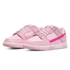 2024 hombres mujeres zapatos bajos zapatillas de deporte panda blanco negro triple rosa pana arena gris niebla rosa susurro universidad azul melocotón para hombre entrenadores casuales gai