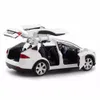 Diecast Model Car 1 32 Model X Model3 Сплав сплав модель Diecasts игрушечные автомобили игрушки Car Kid Toys for Kids Gifts Boy Toy 230608