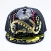 Unisex Punk Rock Cap - Edgy Studded Skull Hat, Stylish Hip Hop Baseball ...