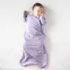 Sovsäckar bambu fiber baby sommar sovsäck mjuk bekväm blixtlås spädbarn född sömn säck ärmlösa sömnväskor för barn 230608