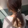 Ciondola il lampadario in metallo stile artiglio di granchio clip fiore artiglio dei capelli splendide piccole clip per le donne ragazze fascino barrette accessori per capelli Z0608