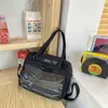 Abendtaschen Rosa Bär Ita Tasche Schleife für Puppen Frauen Niedliche Schulter Klare Tasche Japanische Kawaii Transparente Handtasche Teenager Mädchen