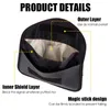 2024 2024 Casa di blocco del segnale del tasto auto Case Shield Case Privacy Protector Poluch per tasti auto Ringless RFID Blocco portatile Borsa