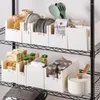 Storage Bottles Kitchen Plastic Box Drawer Cabinet Cupboard Tableware Spice Organizer Bathroom Desktop Snack Cosmetic Case Containers