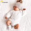 Rompers Ma Baby 018M born Infant Girls Boys Knit Romper Long Sleeve Button Warm Autumn Spring Toddler Clothes Jumpsuits 230607