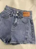 Jeans femme Skinny Sexy Denim Shorts femmes été taille haute filles mode couleur unie Style américain Club Streetwear Chic