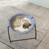 Camas para gatos luxuosas para animais de estimação suspensas para casa redonda rede macia confortável cadeira de balanço berço destacável para cães e gatos