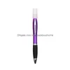 Multi Function Pens Mini Portable Sprayer Disinfection Pen Metal Clip Empty Tube Refillable Per Alcohol Hand Sanitizer Spray Gel For Dhqsu