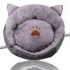 Łóżka kota z łóżkiem dla zwierząt prasowalne Super miękkie pluszowe puszyste podgrzewanie do psa Grsa889