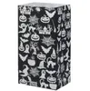 Embrulho para presente Halloween Saco de papel Alimentos Doces Pipoca Sacos Festa Bolsa Fornecimento Decorações de Casamento 13X8X24Cm Drop Delivery Otwkv