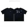 Tasarımcı T Shirt Lüks Fransız Tee Kalın Pamuk 260gsm Vintage Retro Yıkalı Baskılı Kısa Kollu Erkekler Sokak Giyim Gevşek Büyük Boy Tasarım 29mmk5
