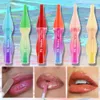 Lippenbalsam mit Fruchtgeschmack, modisches Gelee, feuchtigkeitsspendend, aufpolsternder Lipgloss, sexy getönte Lippen, pralleres Lippen-Make-up