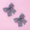 Hair Accessories Pins For Baby Girls Bow Infant Clips Color Barrette Prendedor Cabelo Pour Enfants Ensembles R230608