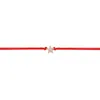 Charm Bracelets Gold-plated Brass Mini Five-point Star Lucky Adjustable Bracelet Women Kids 2023 Fashion Red String Simple Jewelry Her