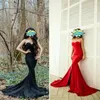 Sexy Elegant Satin Long Mermaid Bridesmaid Dresses For Wedding Sweetheart Plus Size Women Special Occasion Evening Gowns Front Split Formal Club Night Wear CL2398