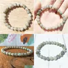 Perline Mg0337 A Grand Labradorite Bracciale impilabile Yoga Spirituale per le donne Wonderf Creatività Drop Consegna Gioielli Bracciali Dhjs0