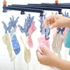 Kleiderbügel Wäschebügel Wäscheständer Einziehbare Rolle Unterwäsche Socken Außenhaken Kleiderhaken FPing
