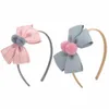 Hair Accessories Headbands for Girls Headband with Bow Ribbon Hoop Boutique Grosgrain Kids Teen R230608