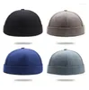 Berets Men's And Women's Spring Summer Thin Melon Hat Hooligan Without Brim Hipster Hip-hop Caps