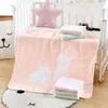 Milk Cotton 5-layer Fine Yarn Soft Jacquard Children's Towel Newborn Delivery Room Cover Class a Baby Bath Towel