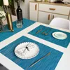 Placemats 1 Set Isolatie Pads Brandwondenbeveiliging Polyester Placemats Thuis El Restaurant Eetkamer Doek Kit Huishoudelijke Benodigdheden