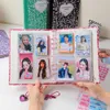 Bloc-notes SKYSONIC Fashion A5 Binder Notebook Jounral Cover INS Bandage Pocards Stickers Collect Book Po Cards Organzier Papeterie 230608