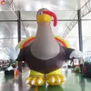 wholesale 12mH 40ftH with blower Outdoor Activities 2023 new design Giant Inflatable Turkey model Airblown Animal for Thanksgiving Day Event Display