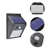 20LED SOLAR POWERED Trådlös Pir Motion Sensor Light Outdoor Garden Lawn Landscape Yard Lights Security Wall Lam Solar Lamp