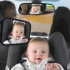 2024 Baby Car Mirror Adjustable Back Seat Rearview Headrest Mount Child Kids Infant Baby Safety Monitor Protection Interior Mirrors