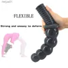 Gros gode épais 5 perles anal énorme gode pas de vibrateur plug anal balle plug anal sex toys pour femmes hommes adulte jeux bdsm produit L230518