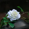 Decorative Flowers Simulation Rose Rattan Fake Flower Living Room Air Conditioning Duct Indoor Balcony Decoration Blocking Plastic