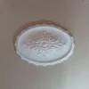 Lamp Holders Polyurethane Ceiling Rose Oval Decorative Rosette PU Paterage Chandelier Plate Wall Medallion