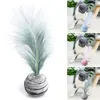 Legendog 1PC Cat Interactive Toy Artificial Feather Decor Pet Ball Cat Hämt Ball Cat Teaser Toy Pet Supplies Cat Favors