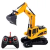 Electric/RC Car ElectricRC 1 20 حفارة 24g التحكم عن بعد الهندسة الهندسية مركبة Mtifunctional ألعاب الأولاد طفل Dumper Childre Dhj7t