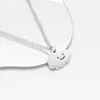 Pendentif Colliers Nuage Clavicule Collier Pour Femmes Kawaii Femme Conception Titane Acier Argent Couleur Doux Accesorios