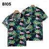 Chemises décontractées pour hommes 2023 Summer Custom Po Face Shirt - Manches courtes Button Down Hawaiian Gifts Men Beach Party