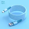 5A Liquid Silicone Super Fast Charge Cable Micro USB Type C Cable för Samsung Huawei Xiaomi One Plus laddningstråd Datakabel