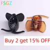 Dangle Chandelier Trendy Teeth Claw Clip Hair Accessories Lady Tines Hair Claw Clips Black Plastic Hairpin PE Brown Headwear Beauty Hair 도구 Z0608