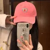 Ball Caps koreańskie ins haftowane owocowe czapki baseballowe dla womem y2k urocza miłość wiśniowe słowo hats girl outdoor swobodna miękka czapka snapback hat j230608