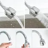 Kitchen Faucets Innovative Faucet ABS Stainless Steel Splash-Proof Universal Tap Shower Water Rotatable Filter Sprayer Nozzle Accessory