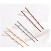 Hårtillbehör Bobby Pins 500 Count Hairpin With Case For Girls Women Bun Tjock Fine alla typer Drop Leverans Baby Kids Maternity DH7DR