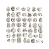 Metals Beads For Jewelry Making Big Hole Loose Diy Craft Wholesale Bracelet Charms Drop Delivery Dh6Fl