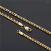 Kettingen US7 3 MM Rvs Franco Chain Cubaanse Link Ketting Charm Choker Voor Mannen Vrouwen Hip Hop Sieraden