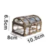 Present Wrap Transparent Treasure Boxes Holiday Plastic Creative Ladies Jewel Storage Box Desktop Decoration Ornament Drop Delivery H DHGBP