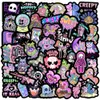 Naklejki zabawek dla dzieci 102050100pcs Śliczne gotyckie horror naklejki na Halloween Imp Cartoon Dalca dla dzieci notebook laptop lodówka gitarowa Zakładka 230608