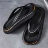 Thong Flip Flops Men Cloud Slippers EVA Summer Shoes Memory Foam Pillow Slides Orthopedic Clip Toe Arch Support Beach Sandals L230518