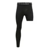 Mäns shorts Men Compression Pants Base Layer träningsbyxor som kör tätt sport beskurna ett ben leggings basketboll fotboll yoga fitness 230607