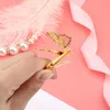 Other Children Metal Hair Clip Moveable Butterfly Hairpin Bangs Korean Version Hollow Spring Edge Accessories R230608