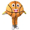 Basketbal Mascotte Kostuum Carnaval Unisex Volwassenen Outfit Volwassenen Maat Xmas Verjaardagsfeestje Outdoor Dress Up Kostuum Rekwisieten